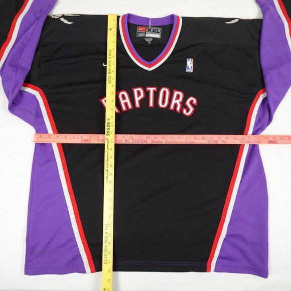 Vintage Nike Toronto Raptors Jersey Mens XXL Basketball Hockey Shirt Stitched - Picture 9 of 12